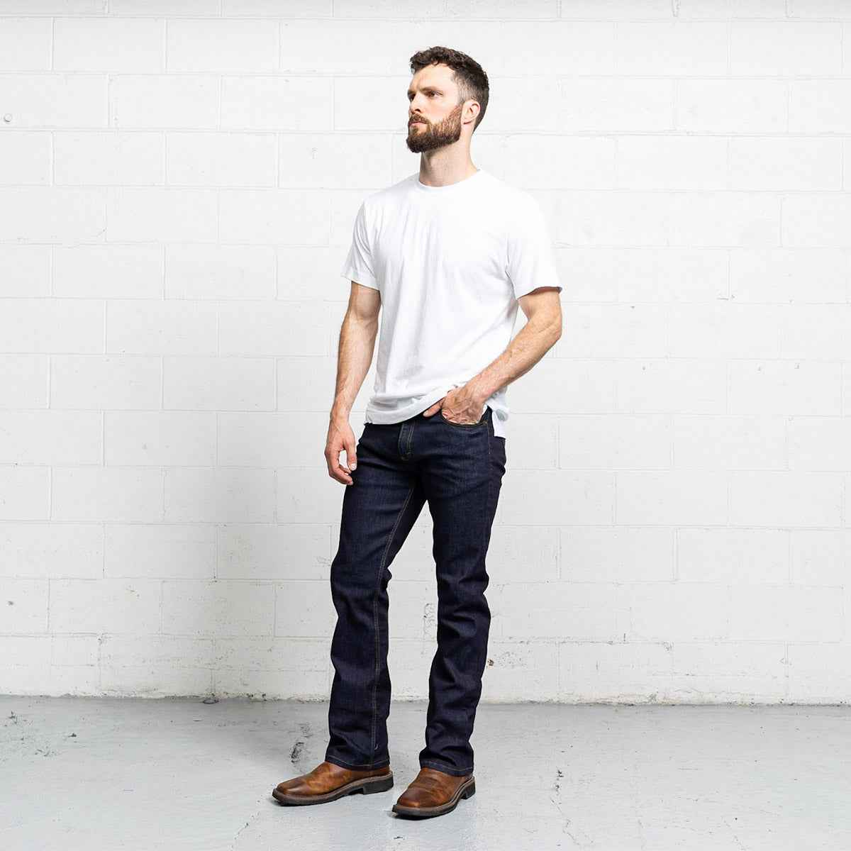TEEK - Boot Cut Dark Wash JEANS TEEK DDA