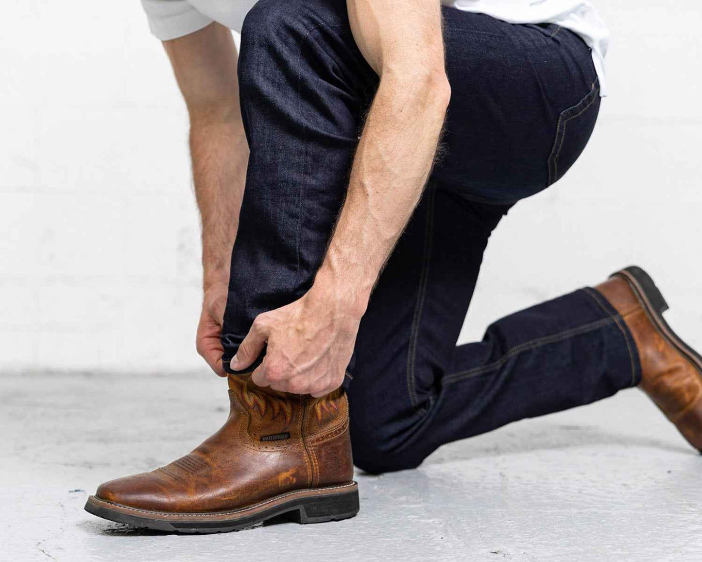 TEEK - Boot Cut Dark Wash JEANS TEEK DDA