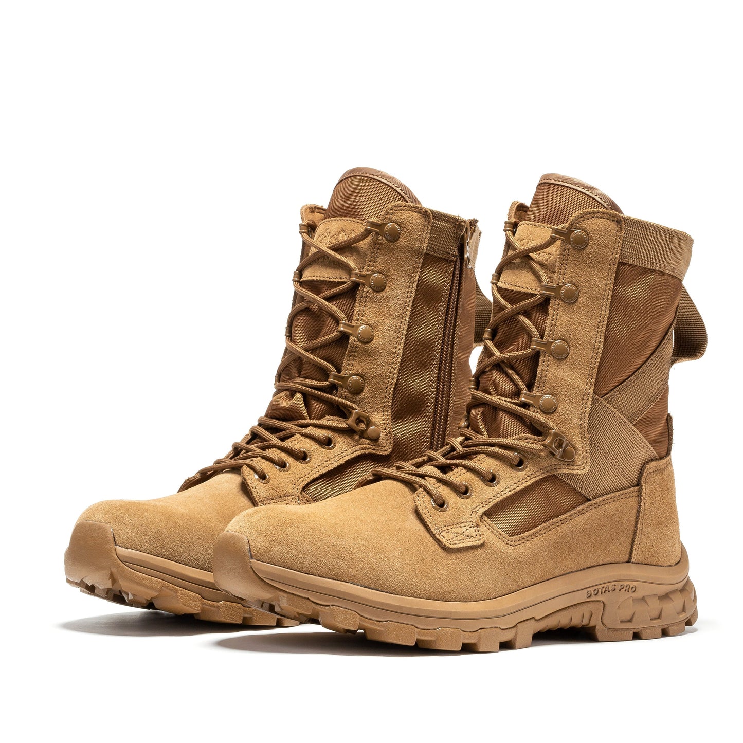 TEEK - Botas Pro Sand Mens 8 IN Side Zipper Military Tactical Boots SHOES TEEK RRF