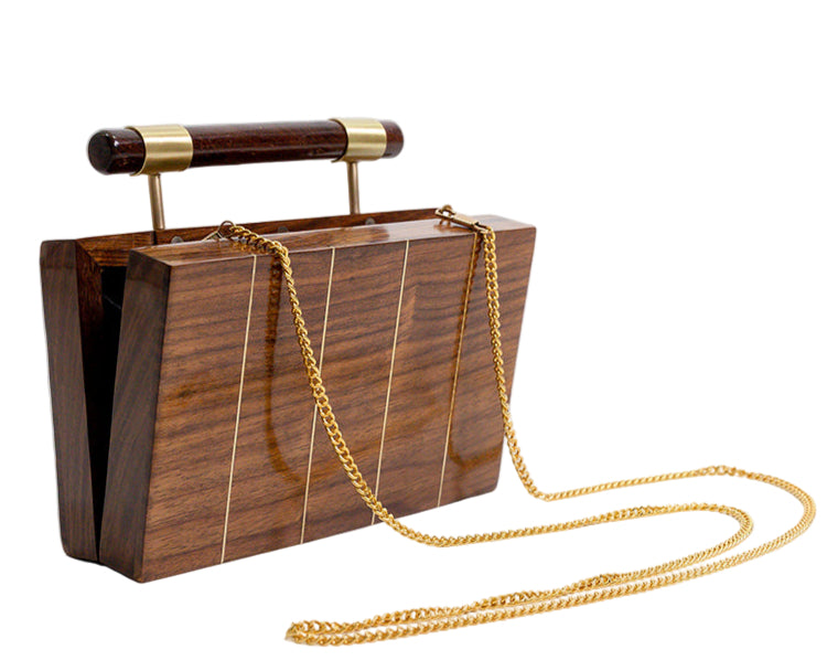 TEEK - Brasswood Briefcase Clutch BAG TEEK AL