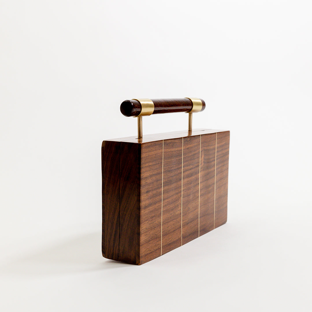 TEEK - Brasswood Briefcase Clutch BAG TEEK AL