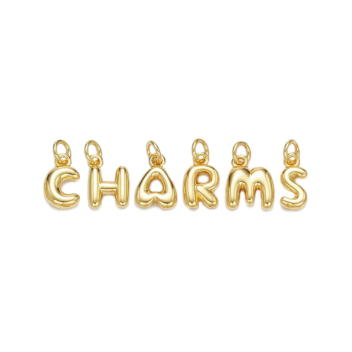 TEEK - Bubble Letter Charms JEWELRY TEEK GNH