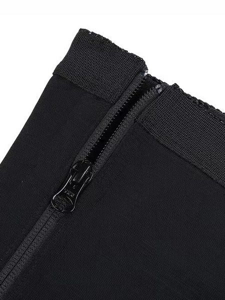 TEEK - Mid-thigh Bodysuit Shapewear with Zipper UNDERWEAR TEEK W   