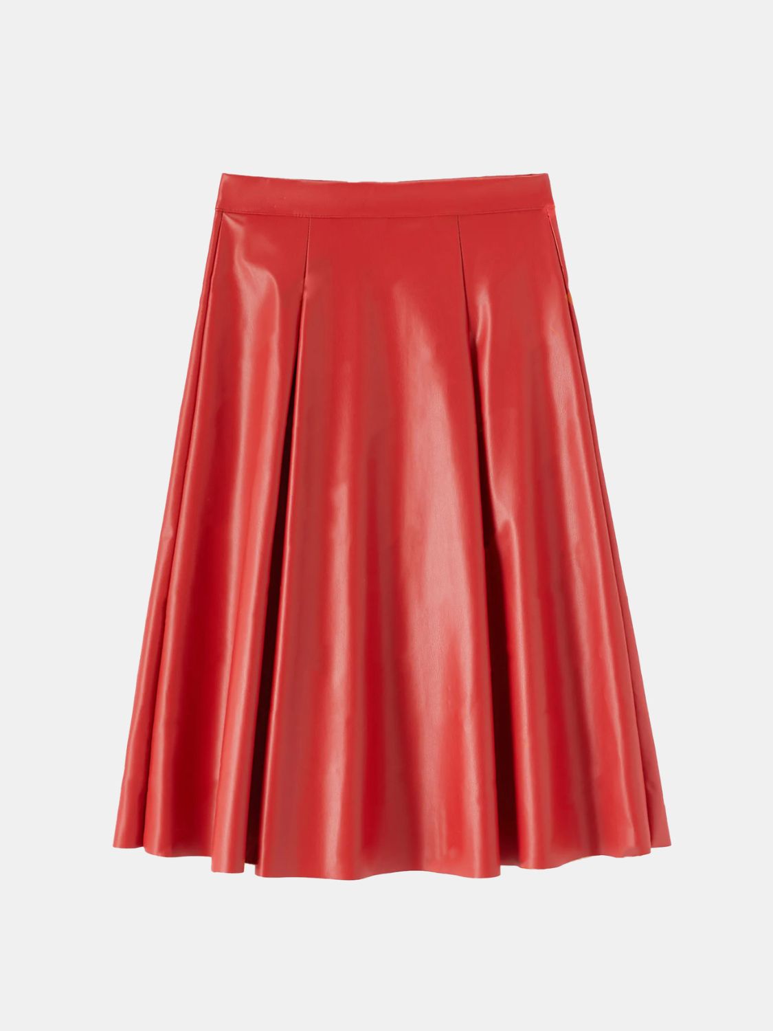 TEEK - High Waist Skirt with Zipper SKIRT TEEK Trend