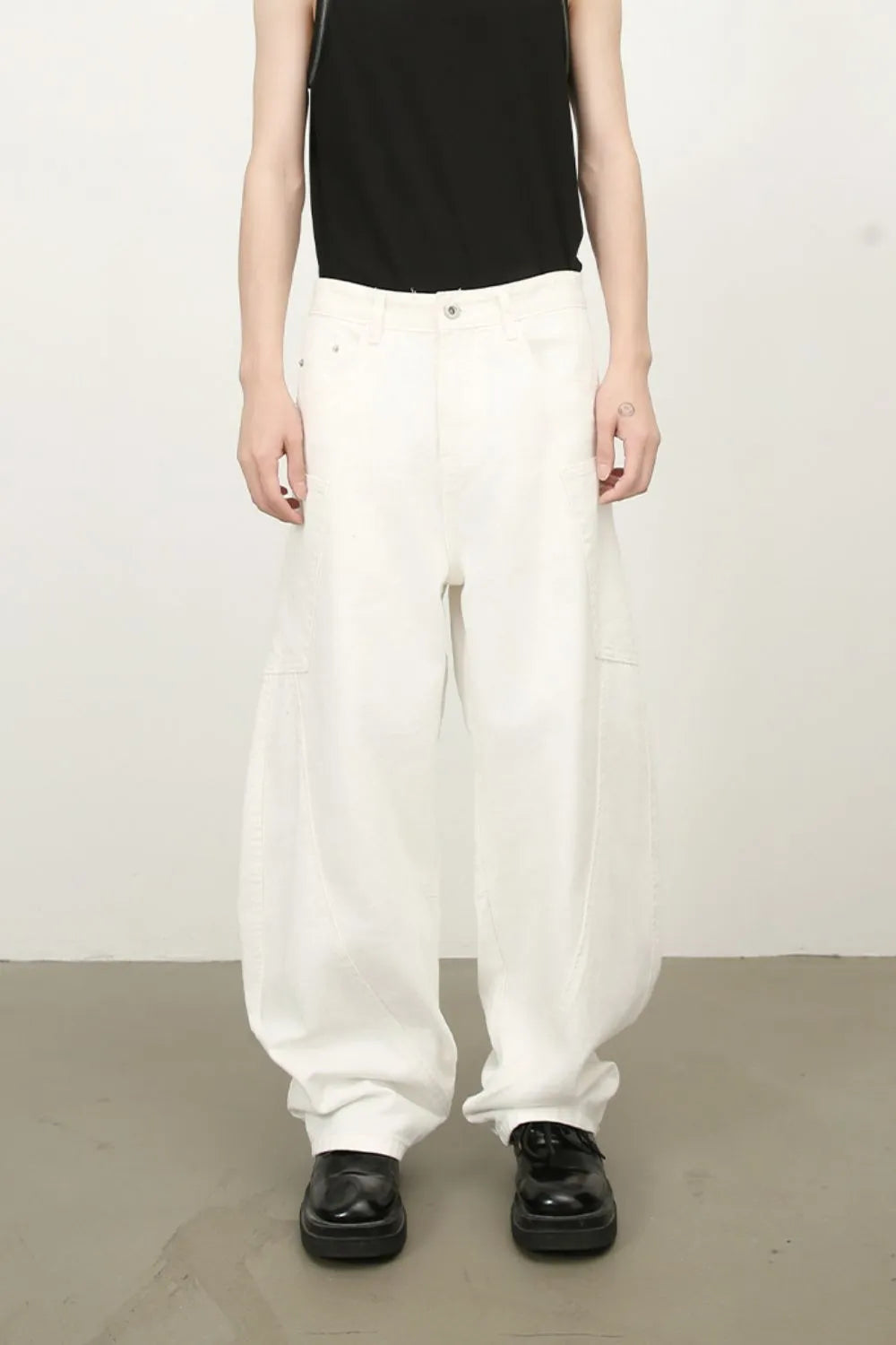 TEEK - Mens Mid Rise Wide Leg Jeans JEANS TEEK Trend