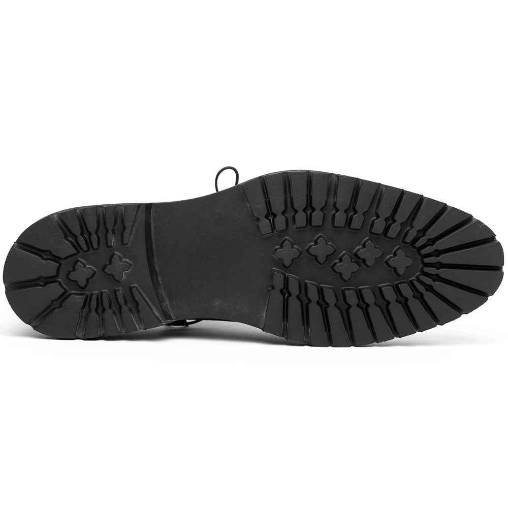 TEEK - 26-220-BDX CAMPO Sueded Goatskin Lace Up, Bordeaux SHOES TEEK ZI