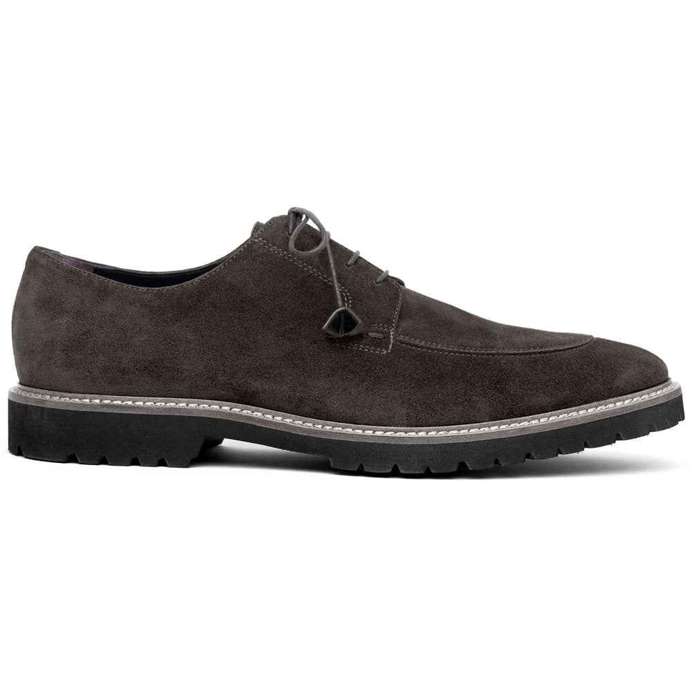 TEEK - 26-220-GRY CAMPO Sueded Goatskin Lace Up, Grey SHOES TEEK ZI