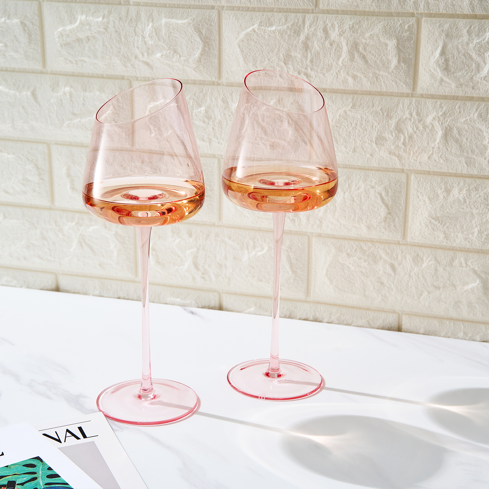 TEEK - Colosseum Stemmed Wine Glassware, Set of 2 HOME DECOR TEEK KS