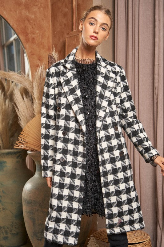 TEEK - Textured Knit Tweed Coat COAT TEEK FG   