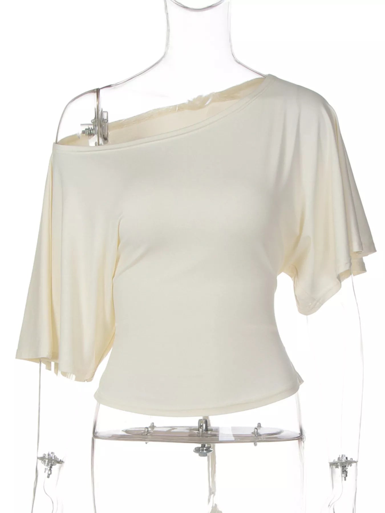 TEEK - Boat Neck Short Sleeve T-Shirt TOPS TEEK Trend