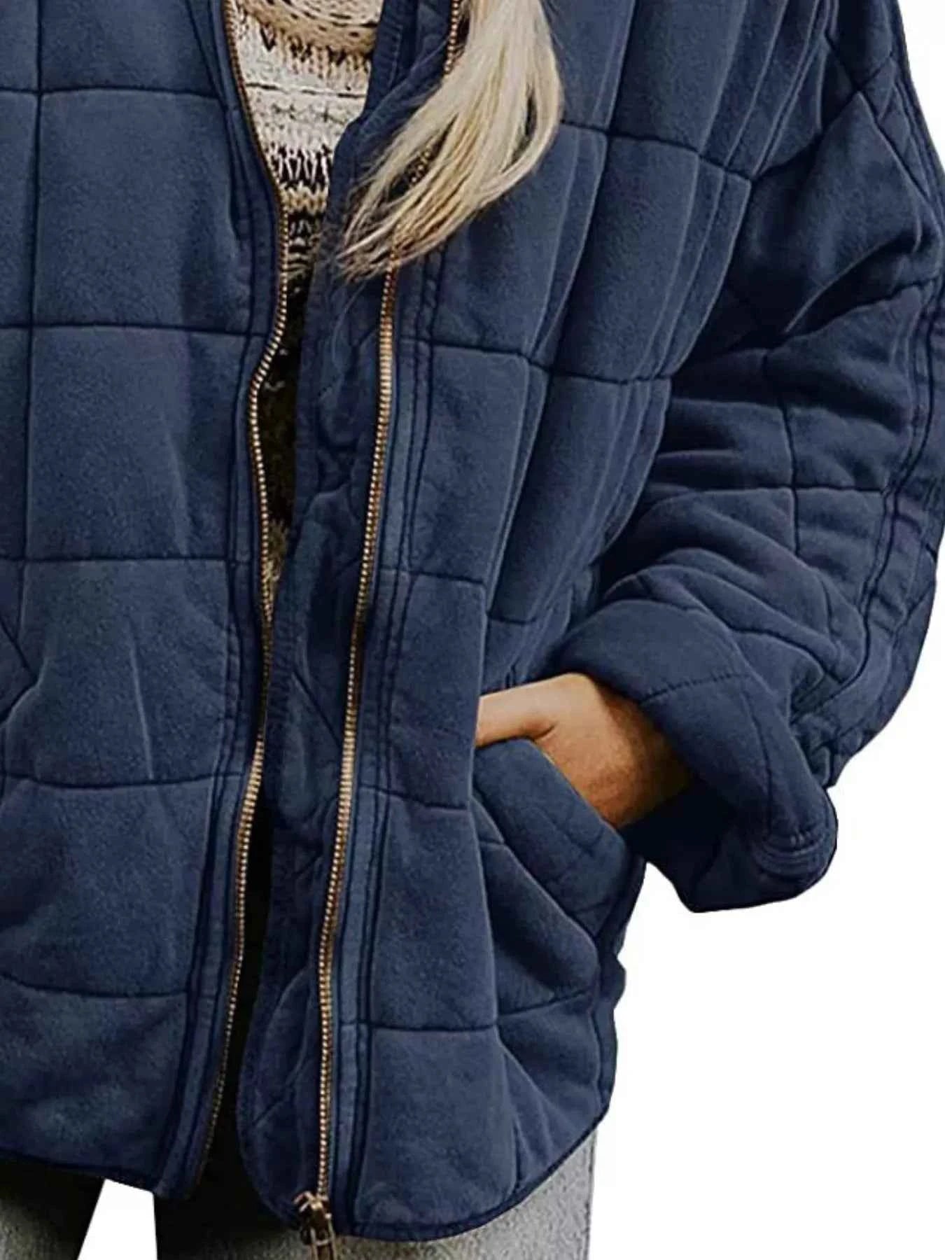 TEEK - Quilted Zip Up Outerwear JACKET TEEK Trend