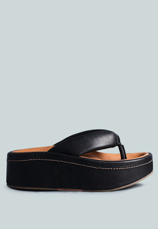 TEEK - Welch Thong Platform Sandals
