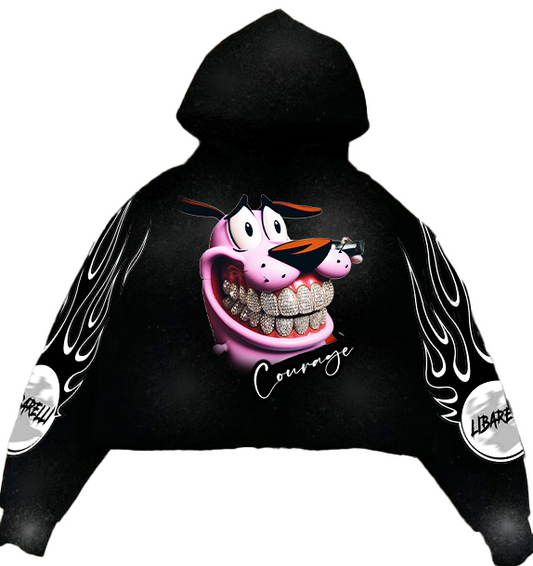 TEEK - Courage Hoodie - Mens Unisex TOPS TEEK LIB S Style 1