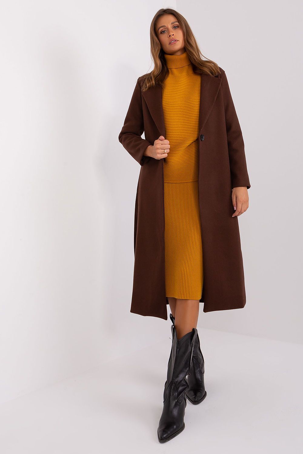 Coat  TEEK MH brown S 