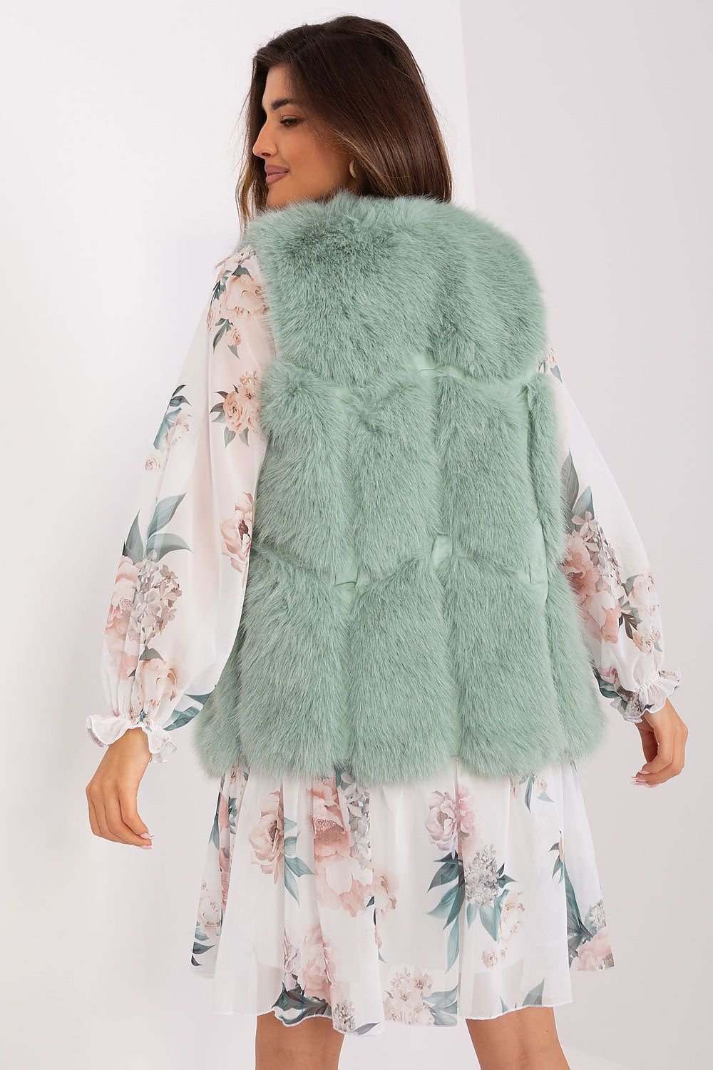 TEEK - Faux Fur Pocketed Gilet VEST TEEK MH   