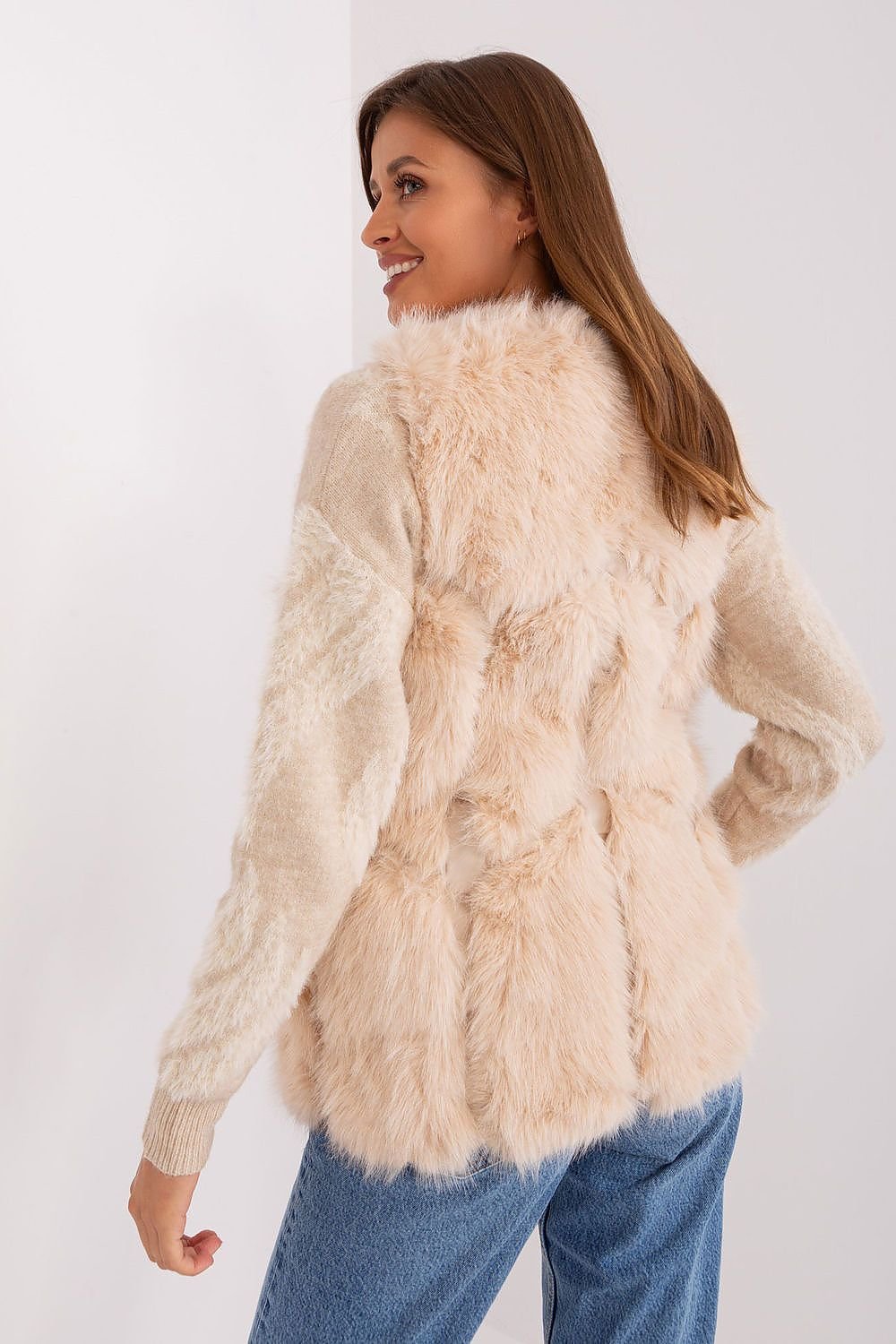 TEEK - Faux Fur Pocketed Gilet VEST TEEK MH   