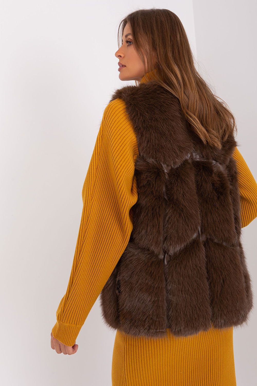 TEEK - Faux Fur Pocketed Gilet VEST TEEK MH   