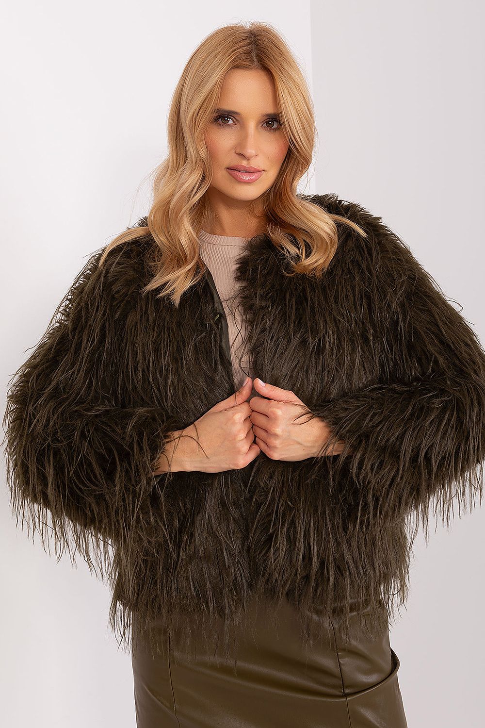 TEEK - Snuffle Faux Fluff Jacket JACKET TEEK MH   