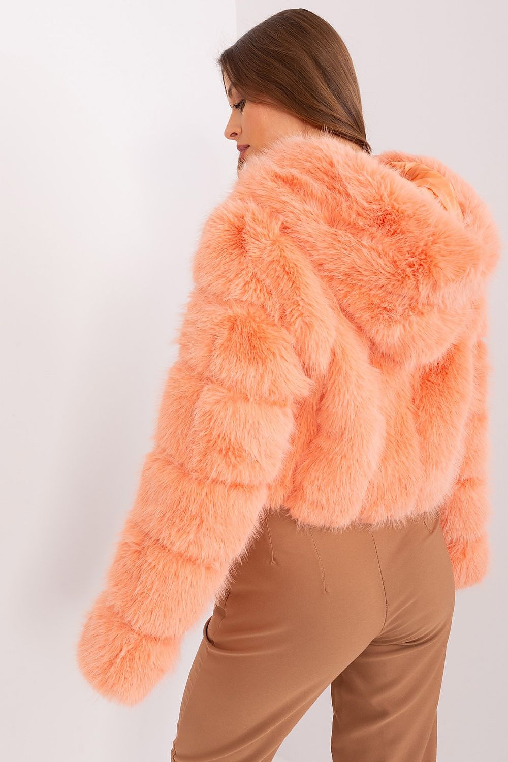 TEEK - Faux Furry Hooded Jacket JACKET TEEK MH   