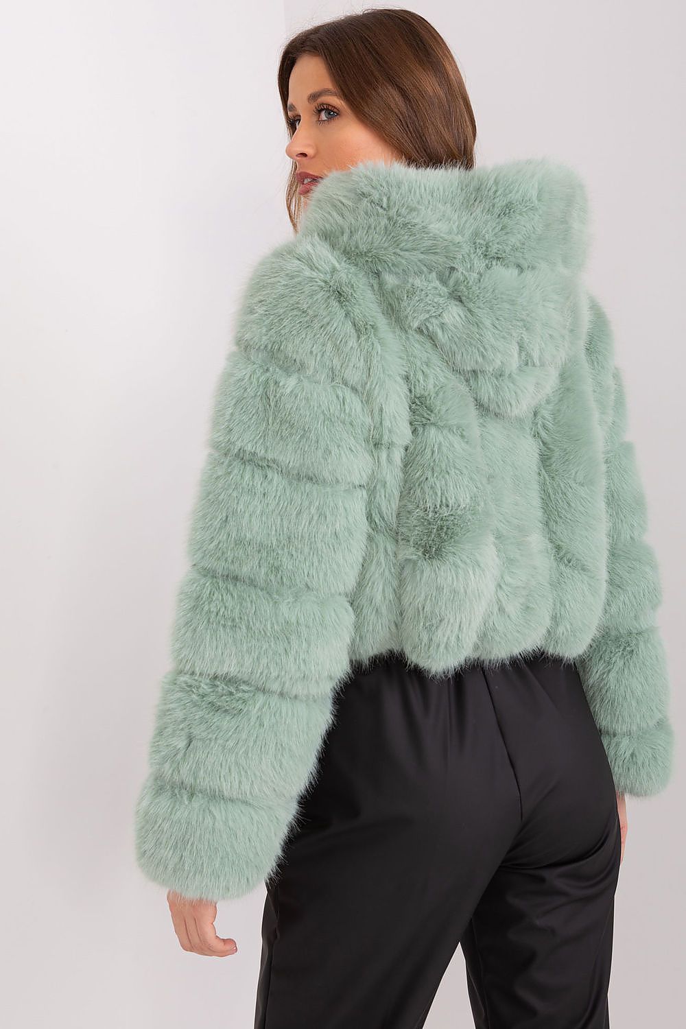 TEEK - Faux Furry Hooded Jacket JACKET TEEK MH   