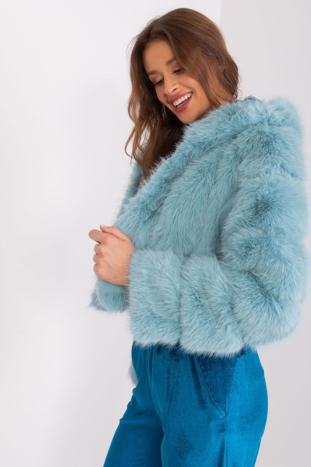 TEEK - Faux Furry Hooded Jacket JACKET TEEK MH   