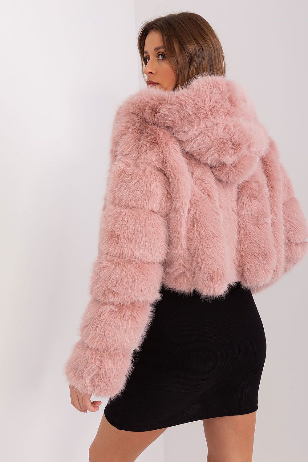 TEEK - Faux Furry Hooded Jacket JACKET TEEK MH   