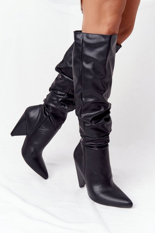 TEEK - Knee-High Heel boots SHOES TEEK MH black 6.5 