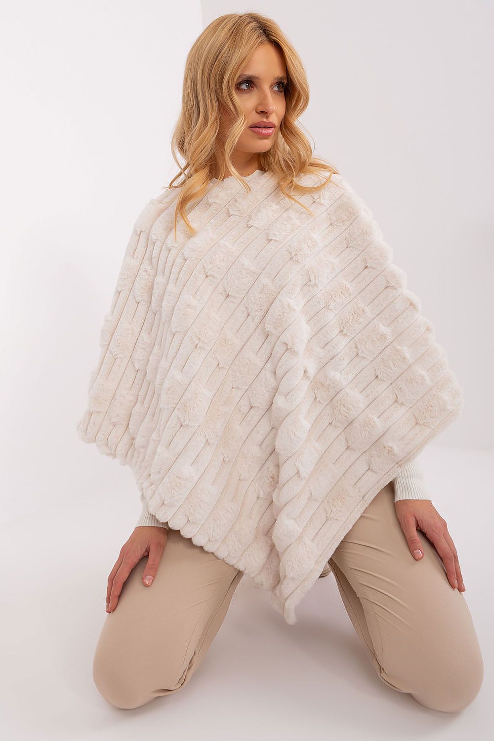 TEEK - Soft Plush Poncho SHAWL TEEK MH   