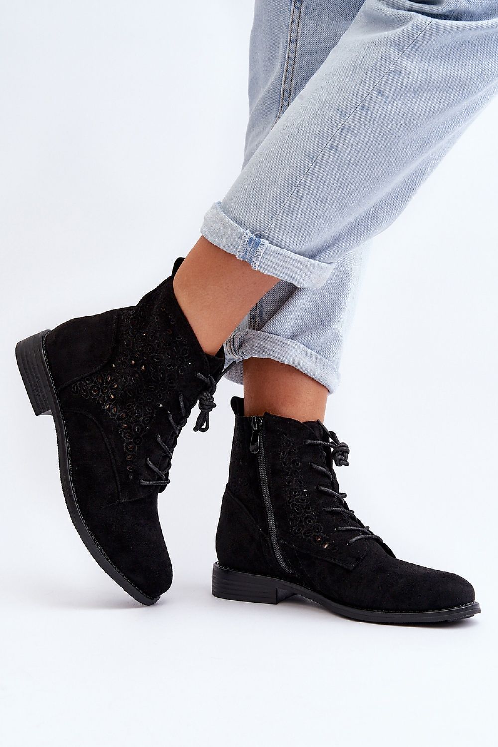 TEEK - Laced Suede Short Boots SHOES TEEK MH   