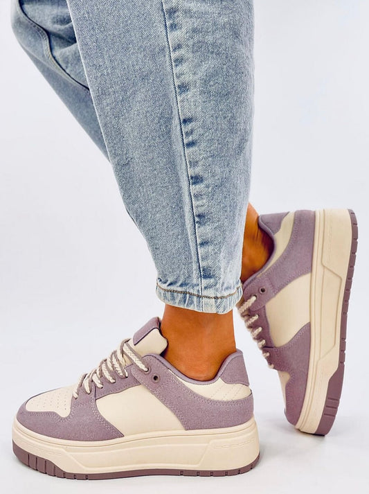 TEEK - Lavender Looker Platform Sneakers