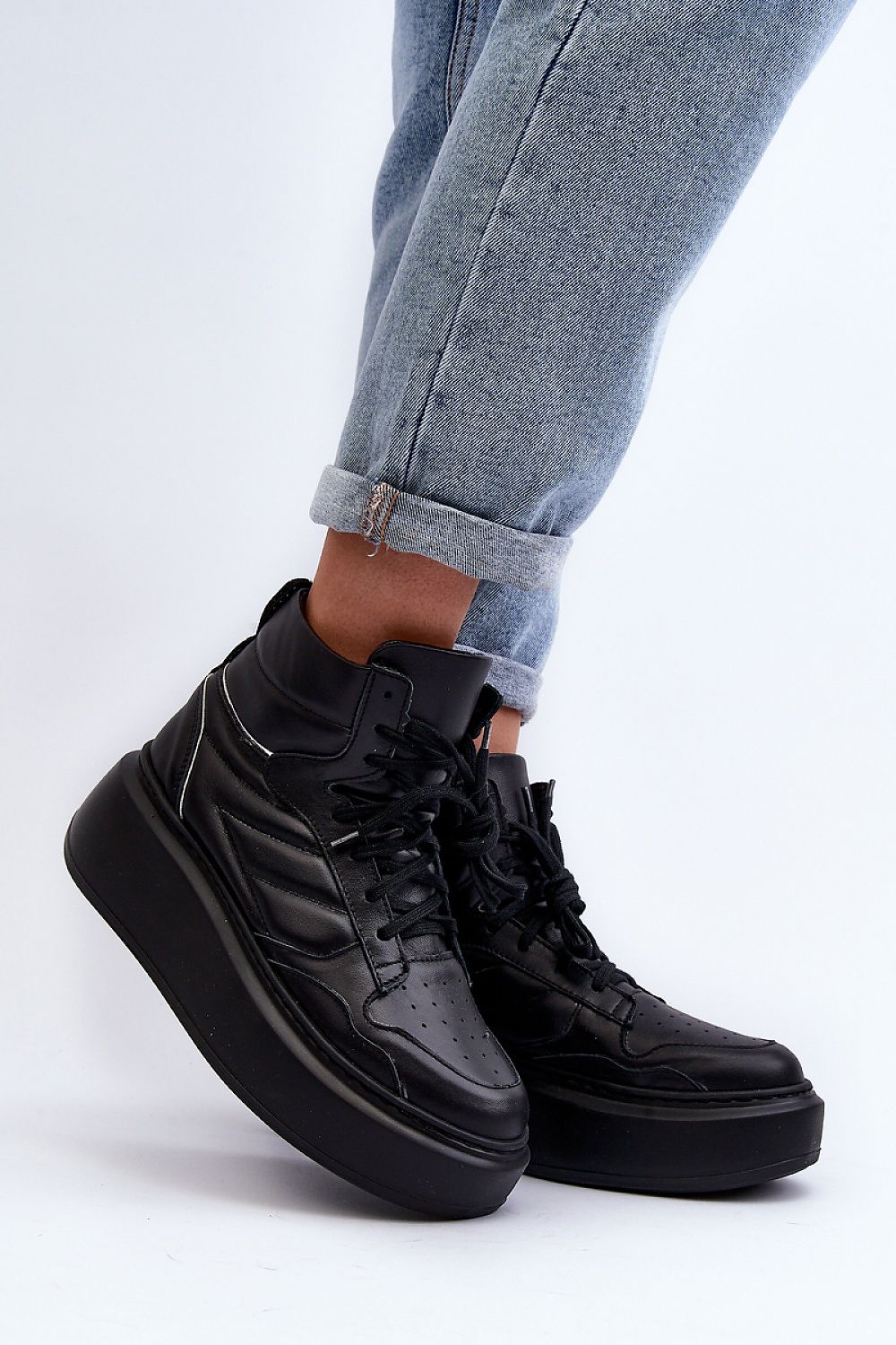 TEEK - Elavate Solid Sneakers SHOES TEEK MH black 6.5 