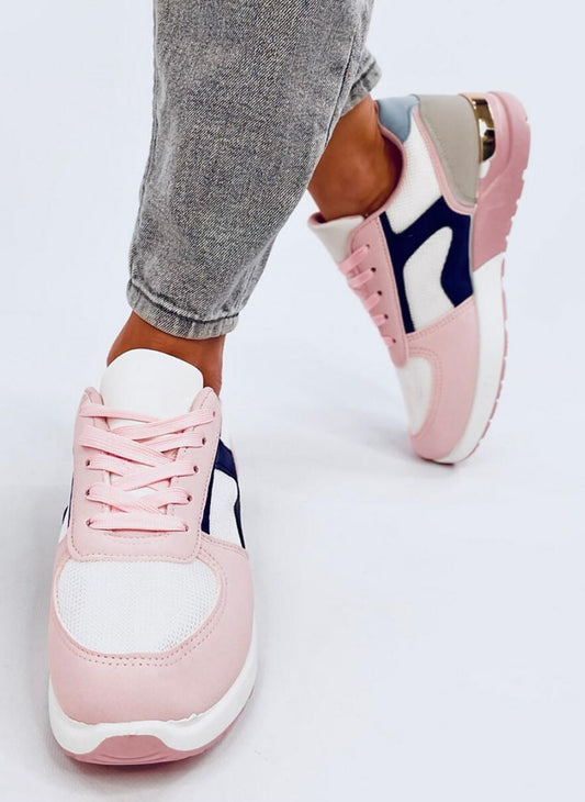 TEEK - Blue Pink Pedaled Sneakers SHOES TEEK MH   