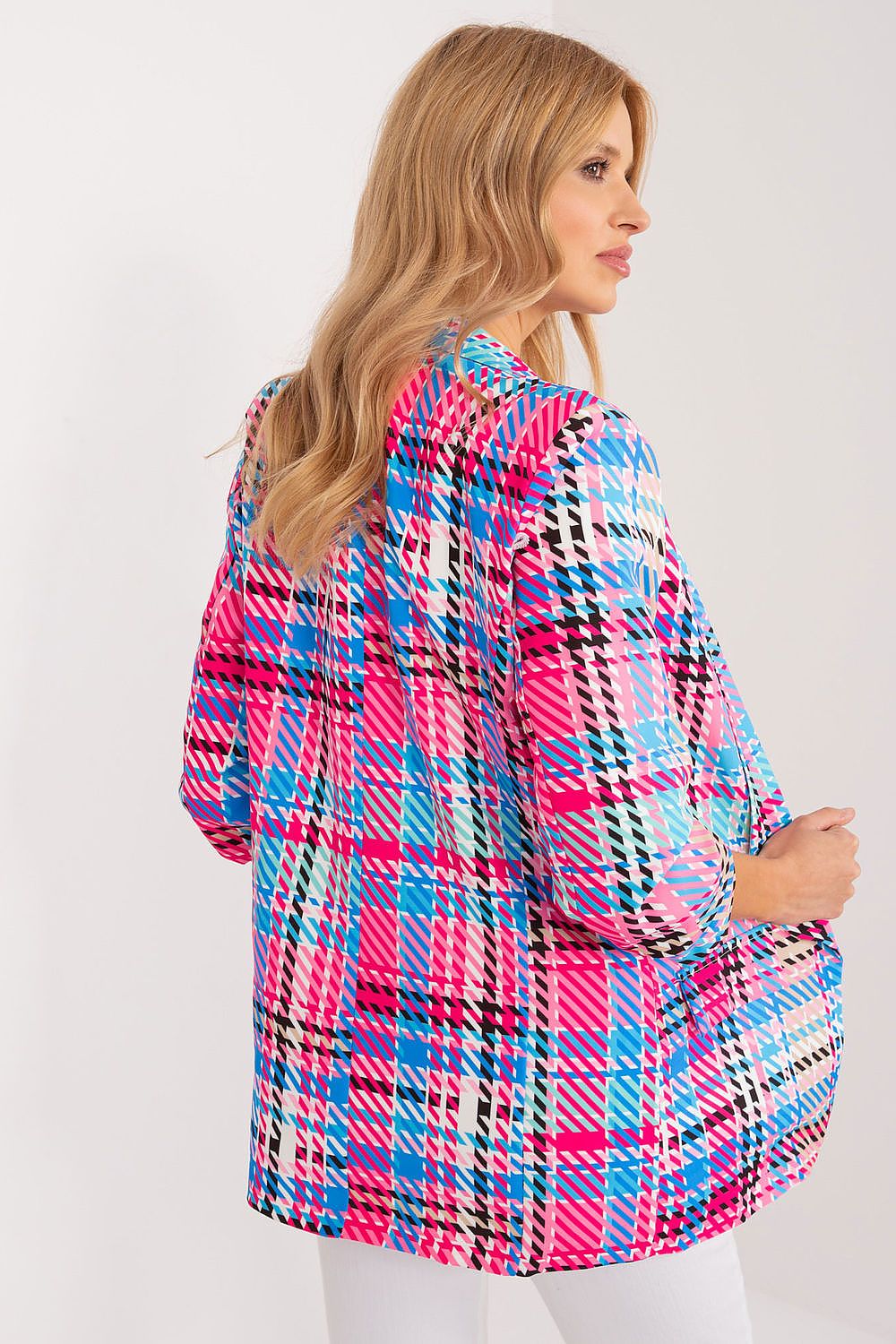 TEEK - Plaid 3/4th Sleeve Jacket JACKET TEEK MH   