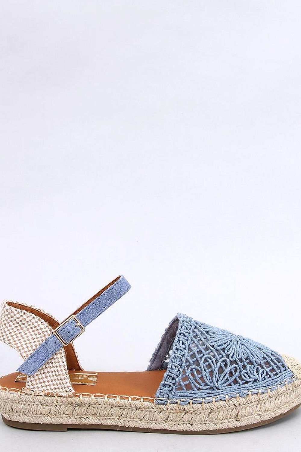 TEEK - Blue Bloom Knit Espadrilles Sandals SHOES TEEK MH 6.5  
