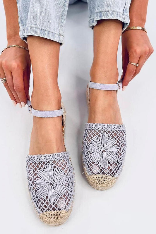 TEEK - Violet Bloom Knit Espadrilles Sandals SHOES TEEK MH   