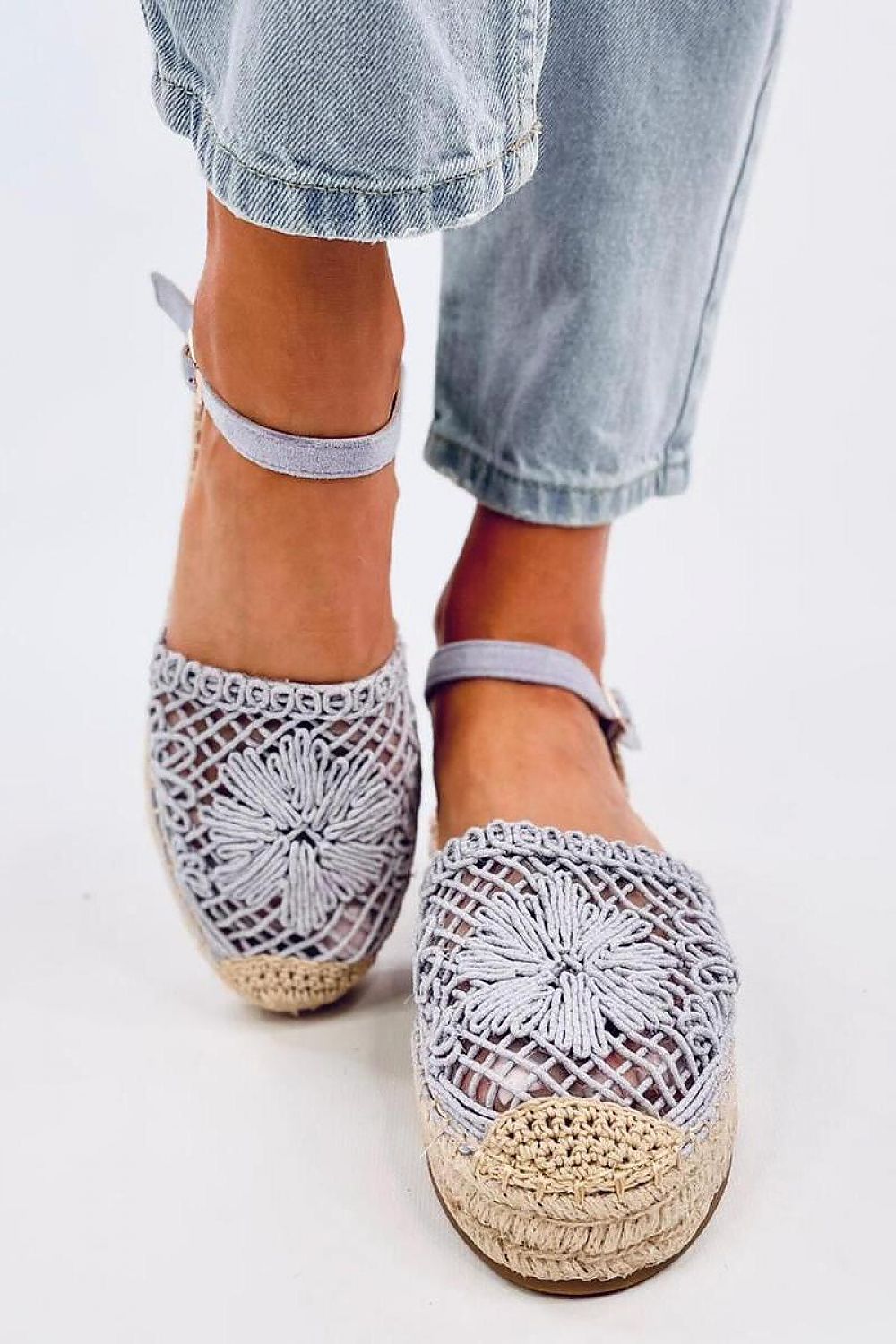 TEEK - Violet Bloom Knit Espadrilles Sandals SHOES TEEK MH   