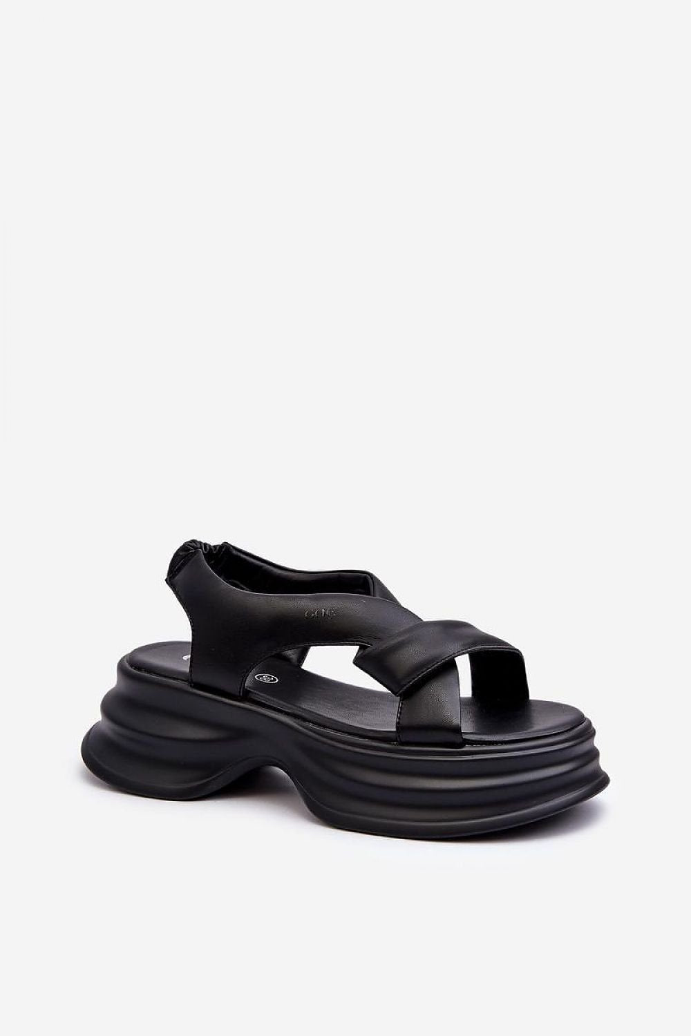 TEEK - Goe Gathered Strapped Sandals SHOES TEEK MH   