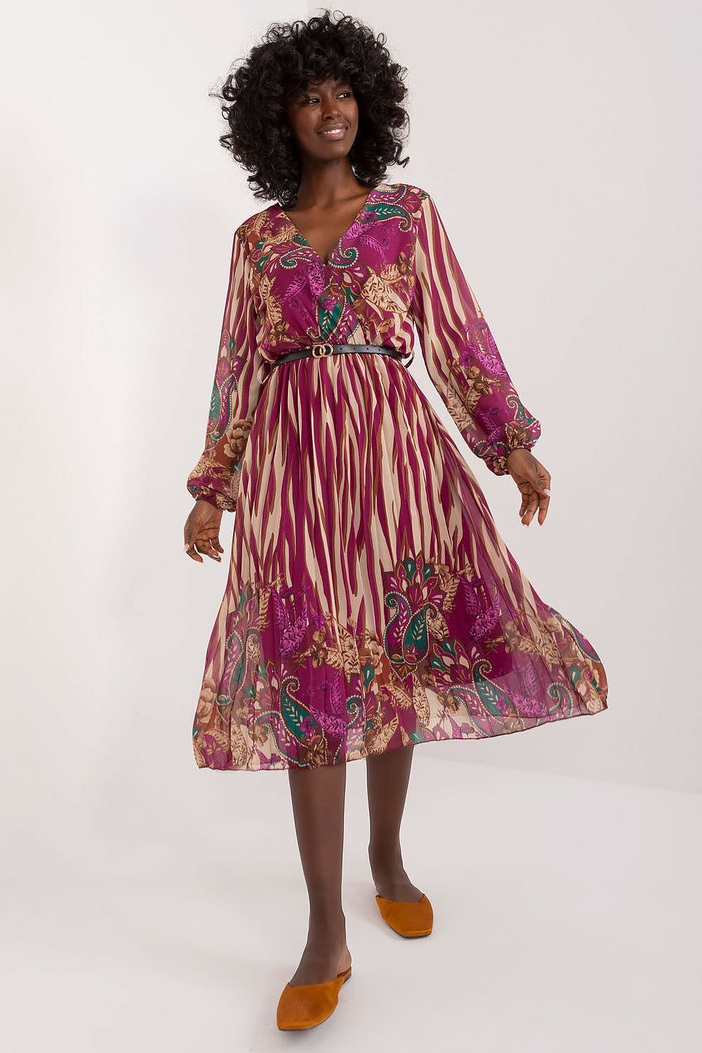 TEEK - Wild Pattern Dress DRESS TEEK MH violet One Size 