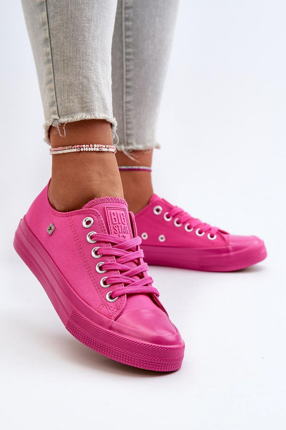 TEEK - Pink Lace BG Sneakers SHOES TEEK MH   