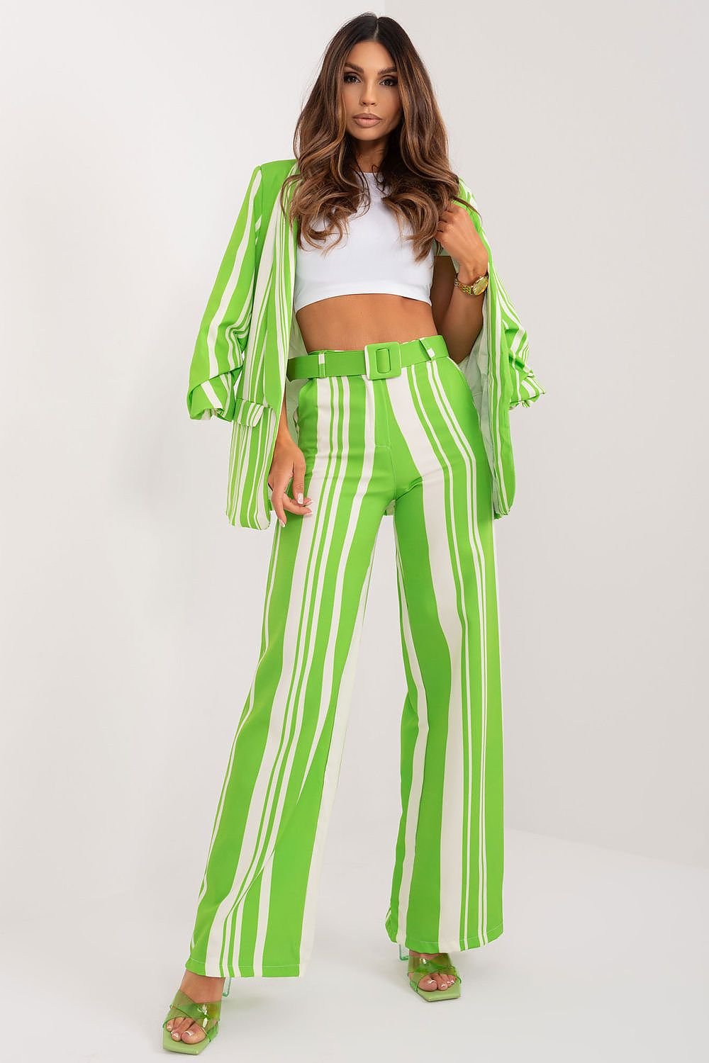 TEEK - Candy Stripe Trousers PANTS TEEK MH green L 