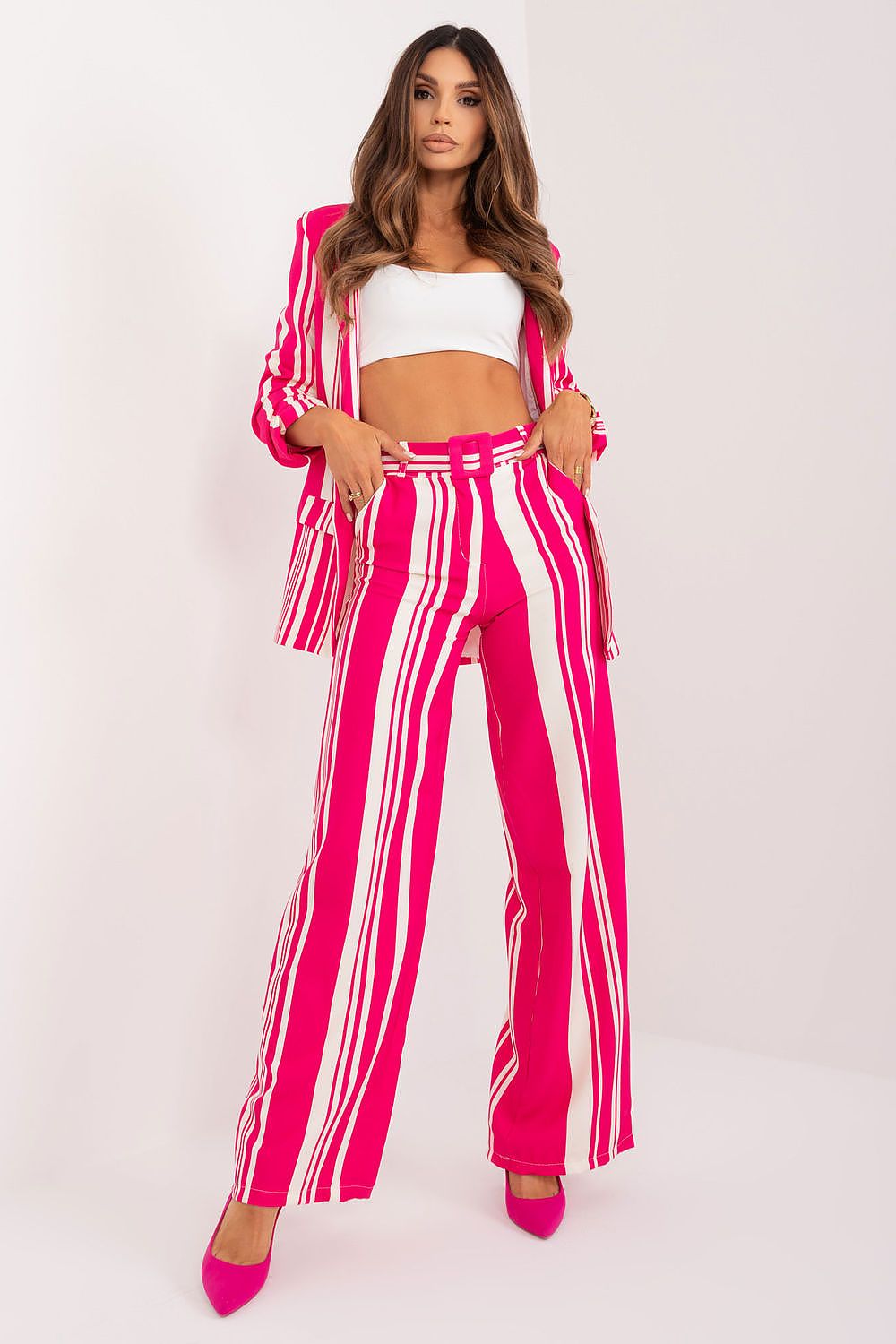 TEEK - Candy Stripe Trousers PANTS TEEK MH pink L 