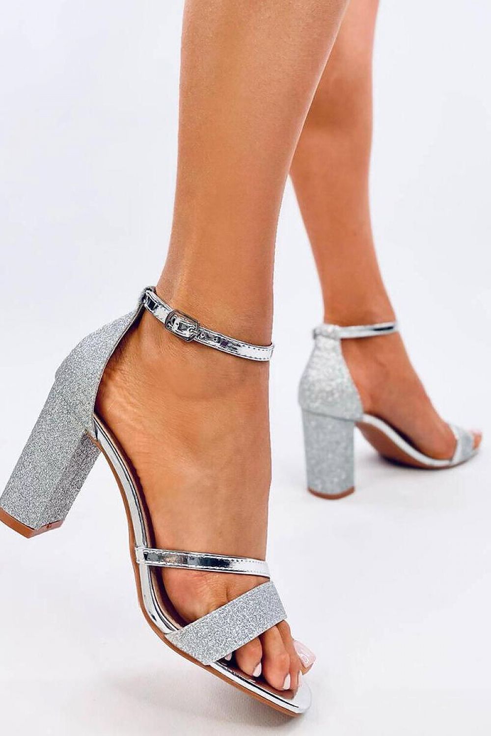 TEEK - Grey Mixed Shimmer Sandals SHOES TEEK MH   