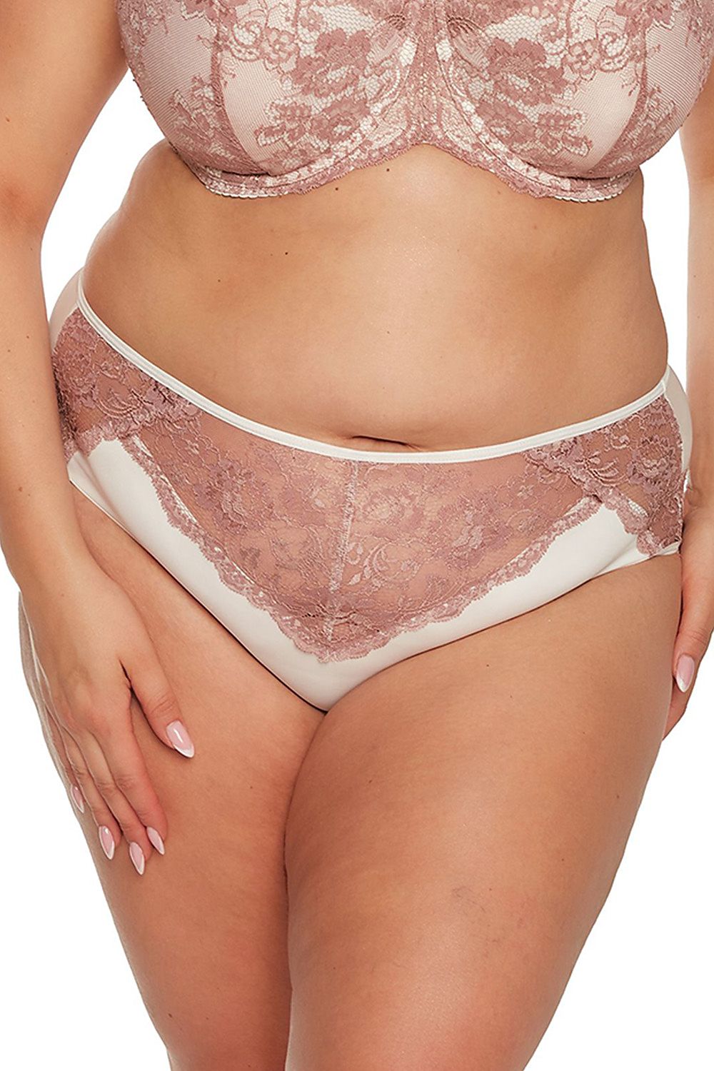 TEEK - Pink Sheer Lace Gala Panties UNDERWEAR TEEK MH M  