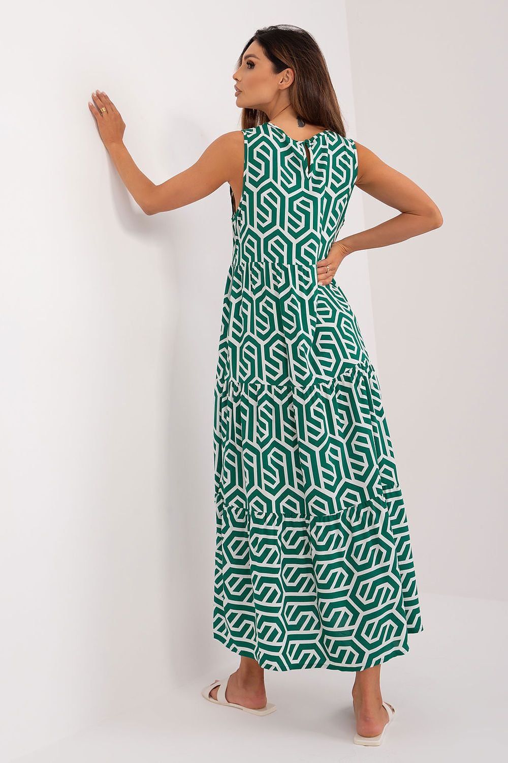 TEEK - Geo Patterned Sleeveless Daydress DRESS TEEK MH   