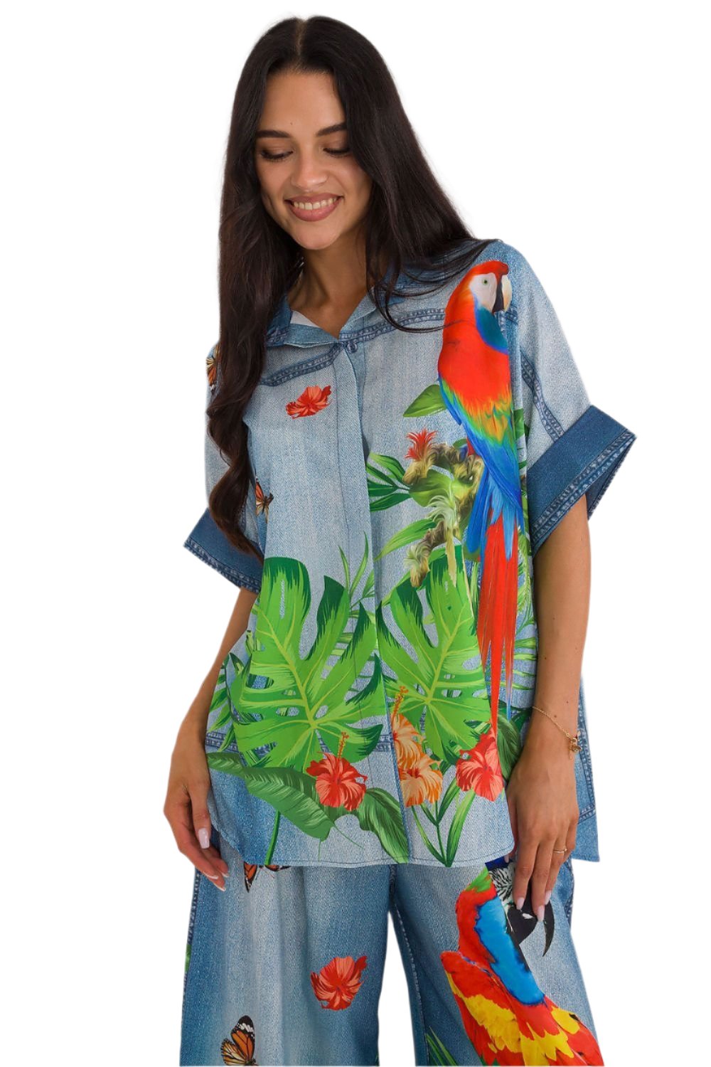 TEEK - Short Sleeve Paradise Shirt TOPS TEEK MH blue One Size 