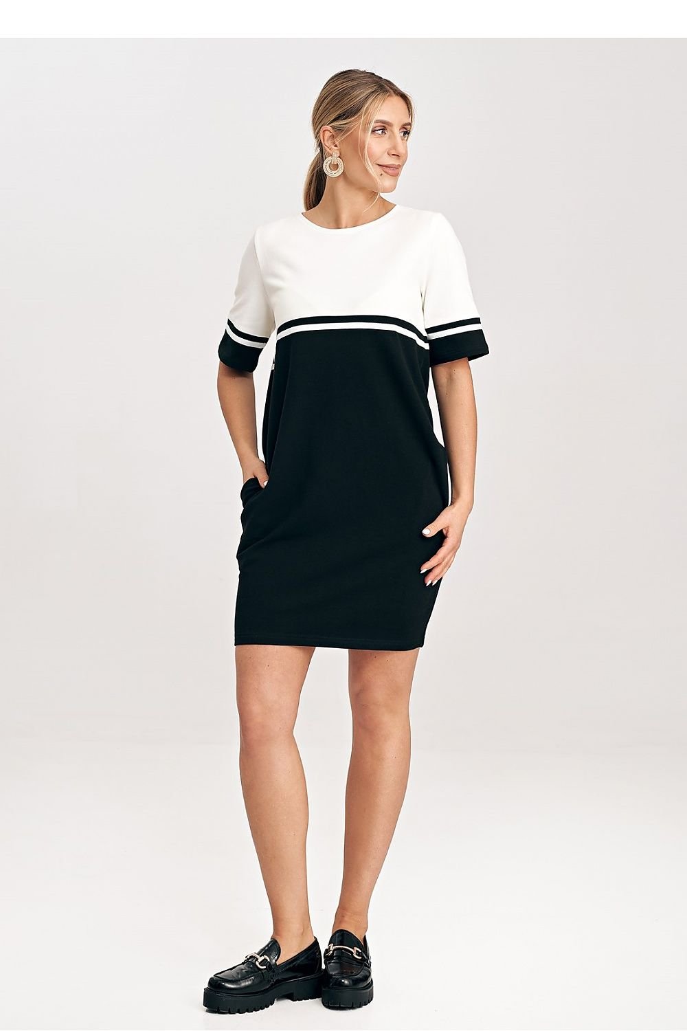 TEEK - Pocketed Pin Line Day Dress DRESS TEEK MH   