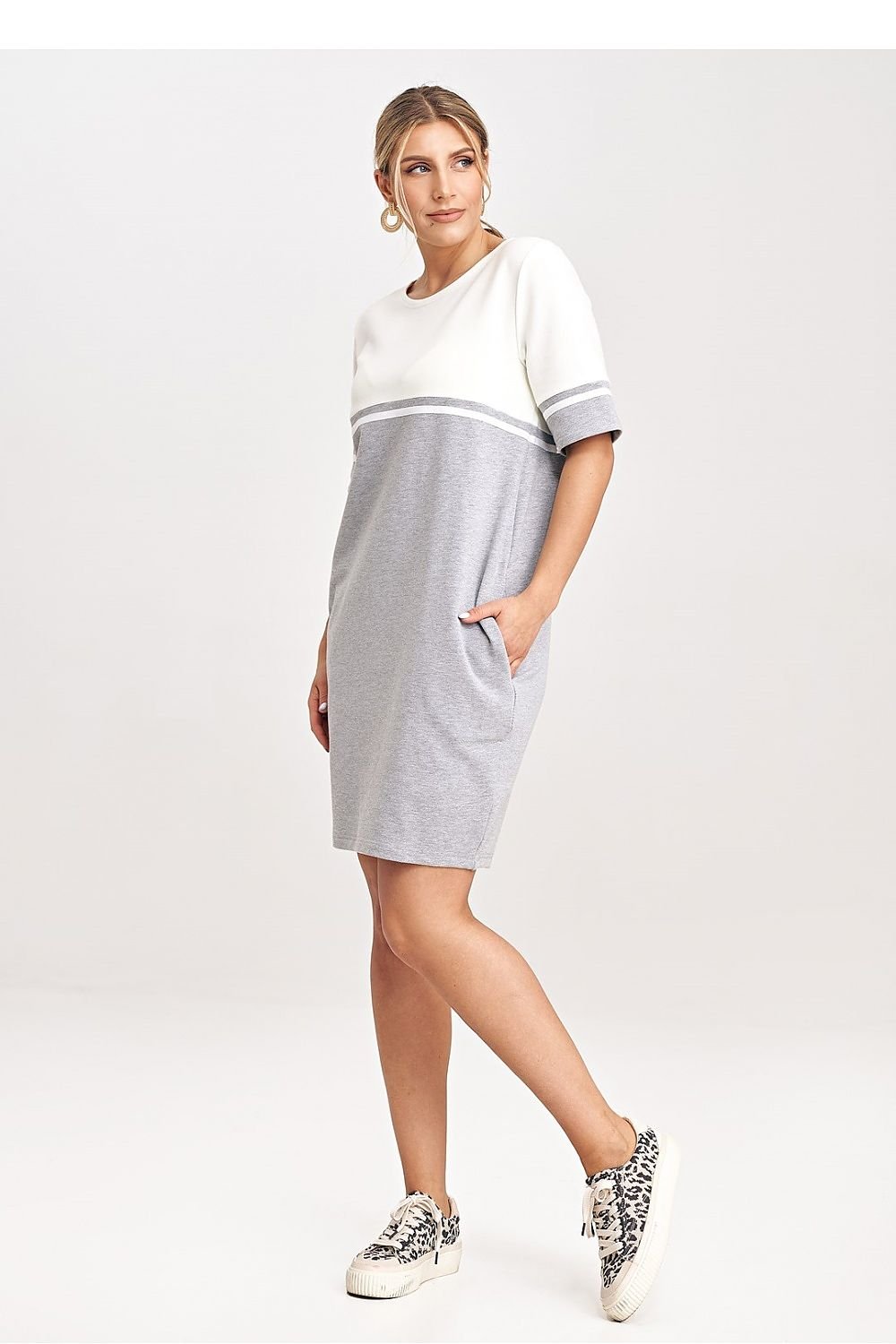 TEEK - Pocketed Pin Line Day Dress DRESS TEEK MH   