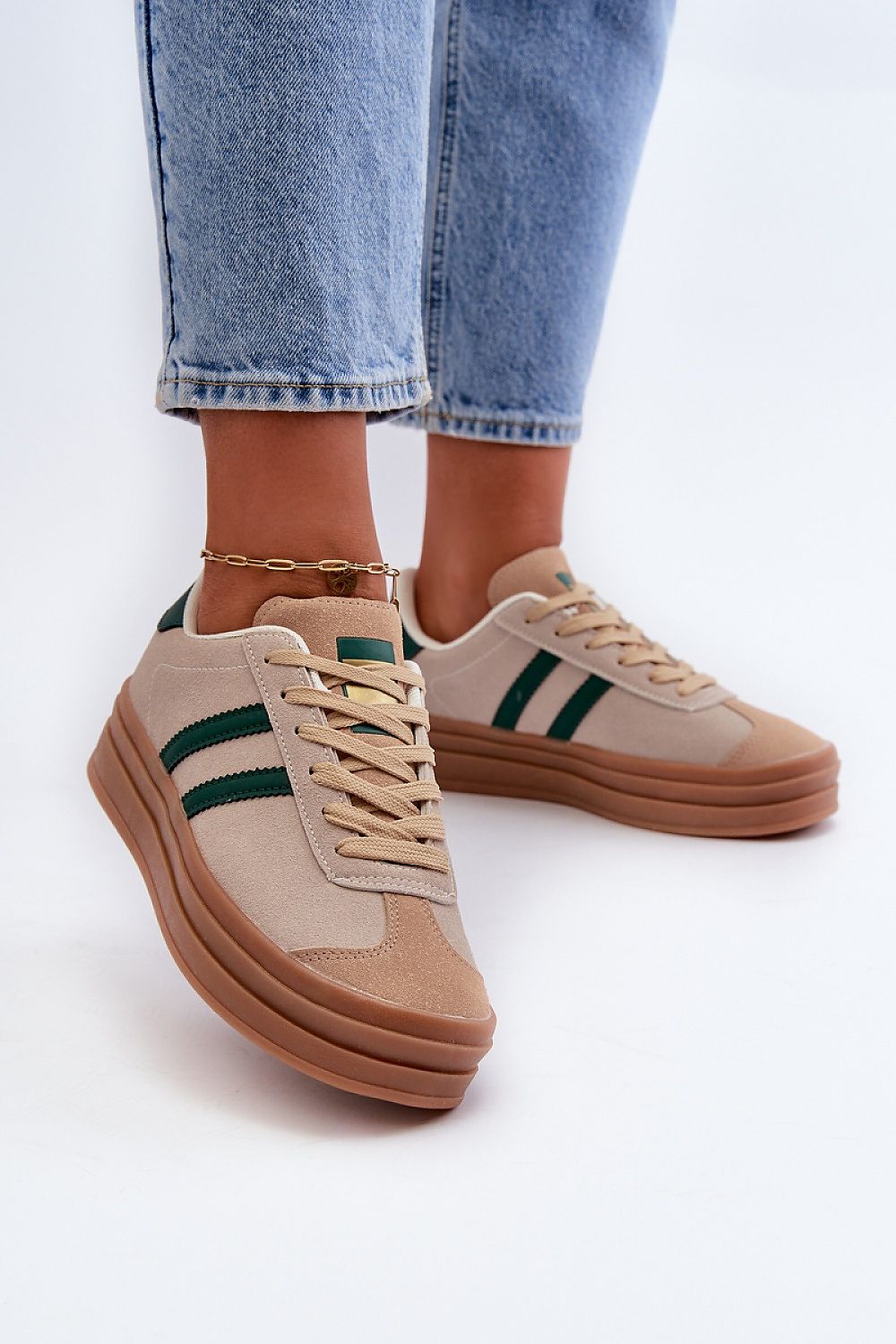 TEEK - Grooved Platform Laced Sneakers SHOES TEEK MH   