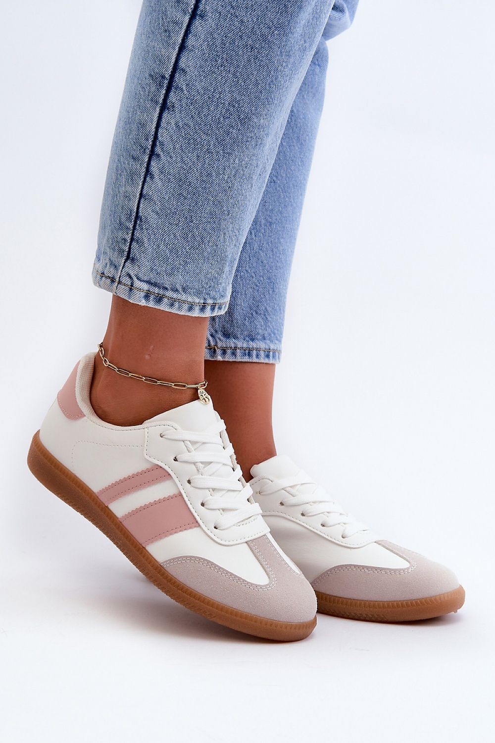 TEEK - Twin Line Sneakers SHOES TEEK MH pink 6 