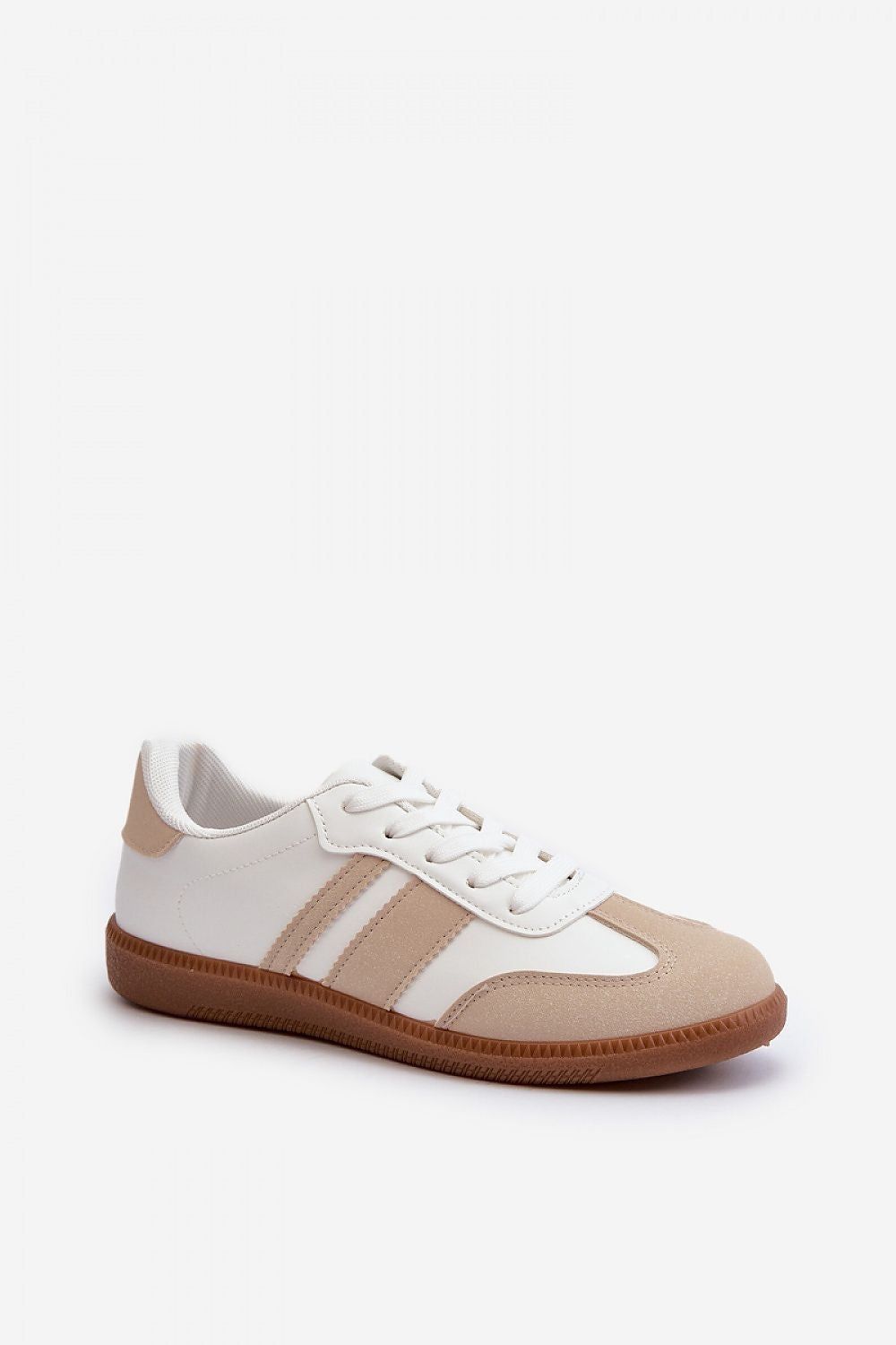 TEEK - Beige Twin Line Sneakers SHOES TEEK MH 6  